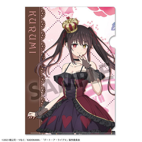 Date A Live V Original Illustration Clear File Tokisaki Kyōko Alice in Wonderland Ver.