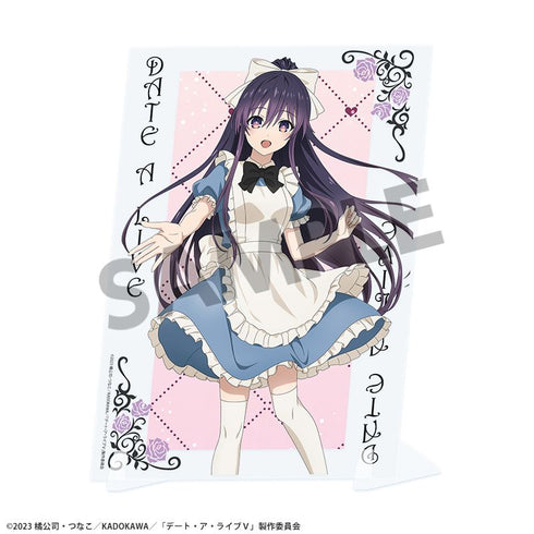Date A Live V Original Visual Acrylic Plate: Tohka Yatogami - Alice in Wonderland Ver.