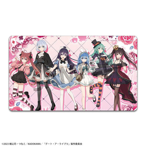 Date A Live V Original Illustration Rubber Mat: Alice in Wonderland Ver.