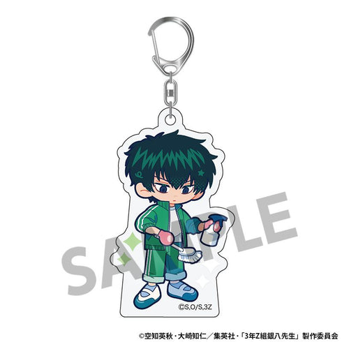 Mr. Ginpachi of Class 3-Z Acrylic Keychain: Hijikata Toshirō