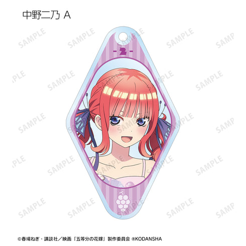 『映画 五等分の花嫁』描き下ろしイラスト フルーツワンピースver. トレーディングアクリルキーホルダー(全10種) BOX