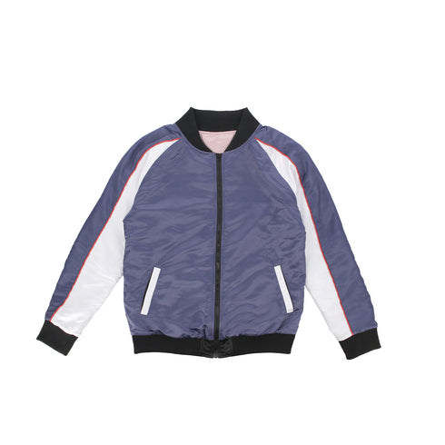 『艦これ いつかあの海で』時⾬&妖精さん リバーシブルスカジャン