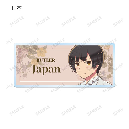 Hetalia World★Stars Original Illustration Butler Ver. Trading Acrylic Nameplate BOX