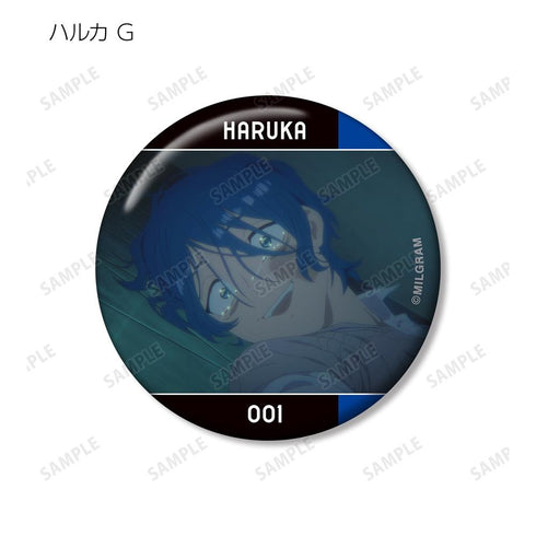 『MILGRAM -ミルグラム-』トレーディング MV 缶バッジ ハルカ『全知全悩』(単位/BOX)【202601再販】