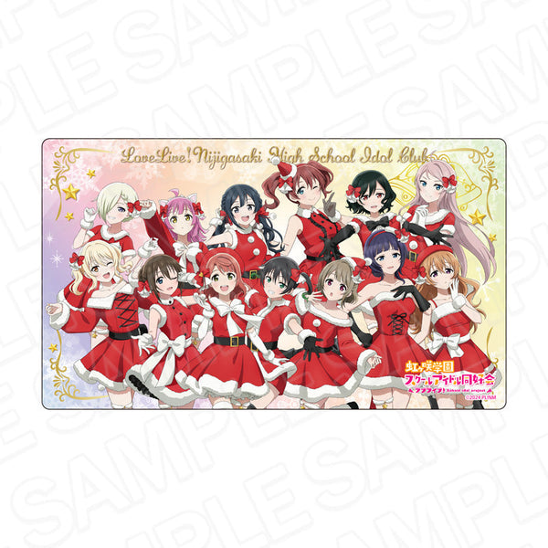 LoveLive! Nijigasaki High School Idol Club Rubber Desk Mat - Santa-Style Outfit Ver.