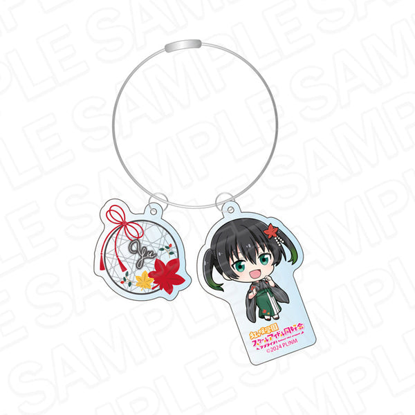 『LoveLive! Nijigasaki High School Idol Club』Wire Key Holder: Takasaki Yuu Autumn Hakama Chibi ver.