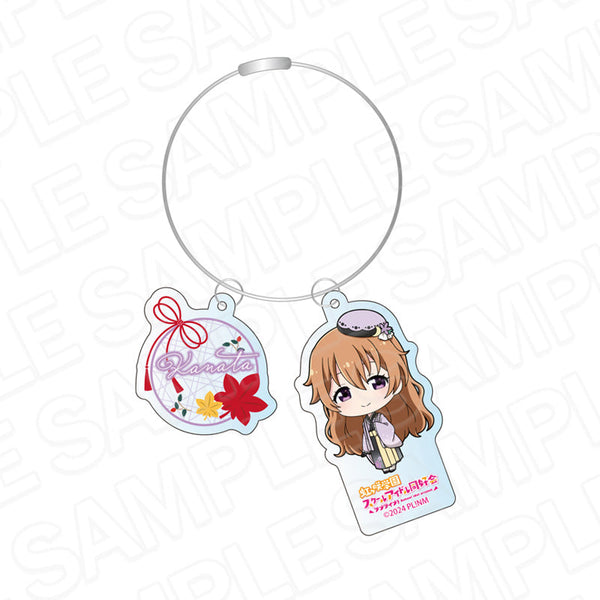 『LoveLive! Nijigasaki High School Idol Club』Wire Key Holder: Omi Kanata Autumn Hakama Chibi ver.