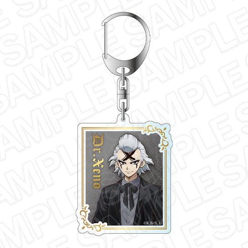 『Dr.STONE』Acrylic Keyholder Dr. Xeno Black Suit ver.
