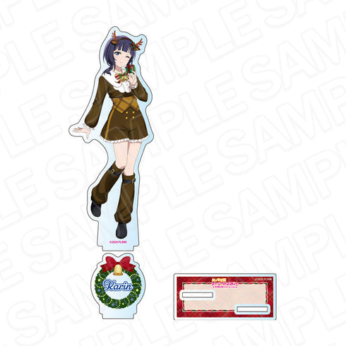 『ラブライブ!虹ヶ咲学園スクールアイドル同好会』アクリルフィギュア 朝香果林 トナカイ風衣装 ver.