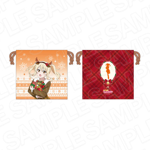 『ラブライブ!虹ヶ咲学園スクールアイドル同好会』サテン巾着 宮下 愛 トナカイ風衣装 ver.