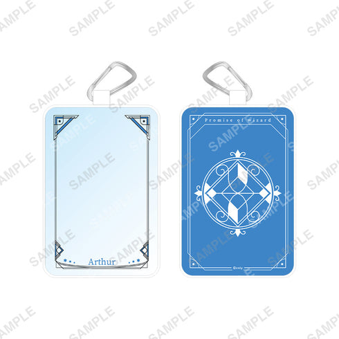 『魔法使いの約束』カラビナ付きクリアポーチ アーサー