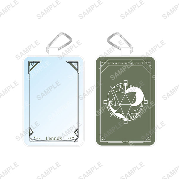 The Magician's Promise Clear Pouch with Carabiner - Lennox