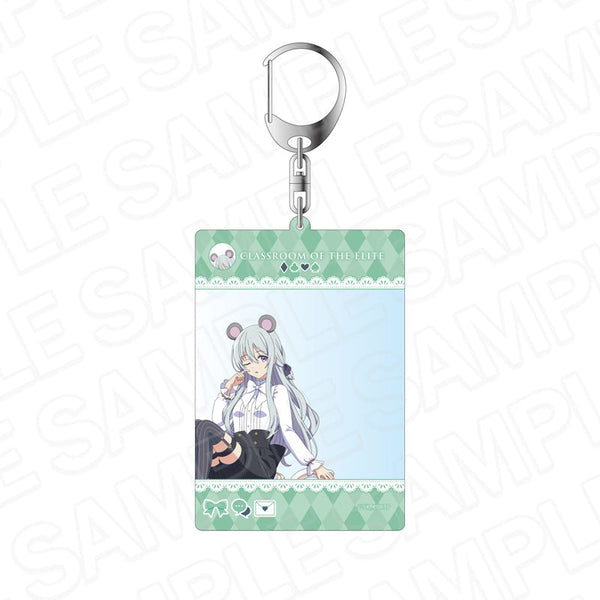 『ようこそ実力至上主義の教室へ 3rd Season』SNS風アクリルキーホルダー 椎名ひより アリス ver.