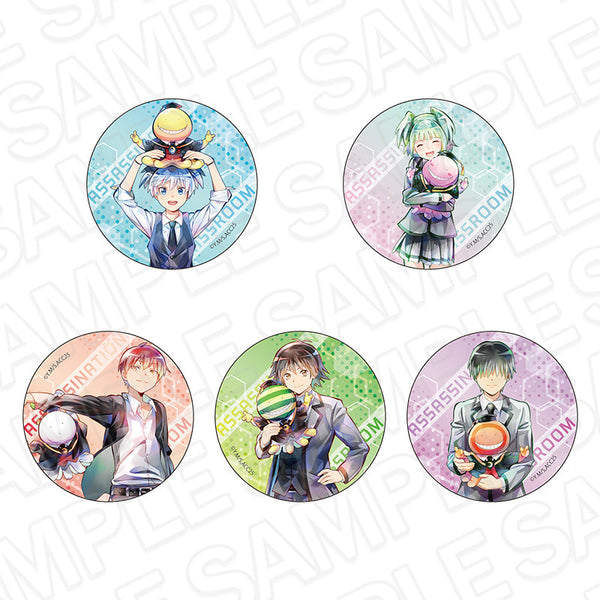 Assassination Classroom Hologram Pin Badge (Random) PALE TONE series Set