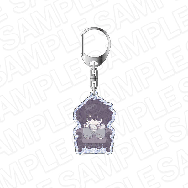 『DEATH NOTE』Glitter Keyring L Chibi ver.