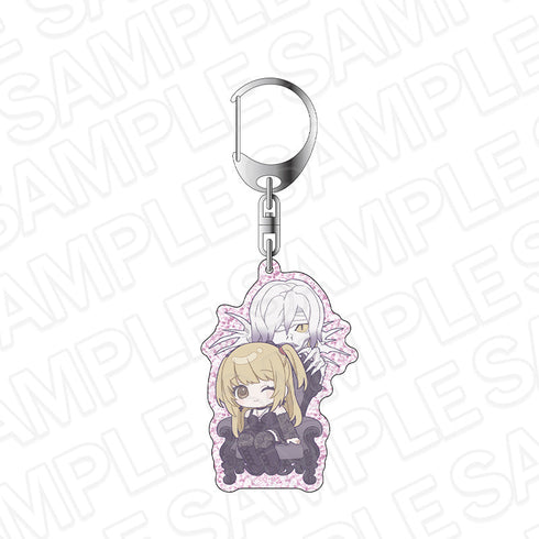 『DEATH NOTE』Glitter Keychain: Misa Amane & Rem Chibi ver.