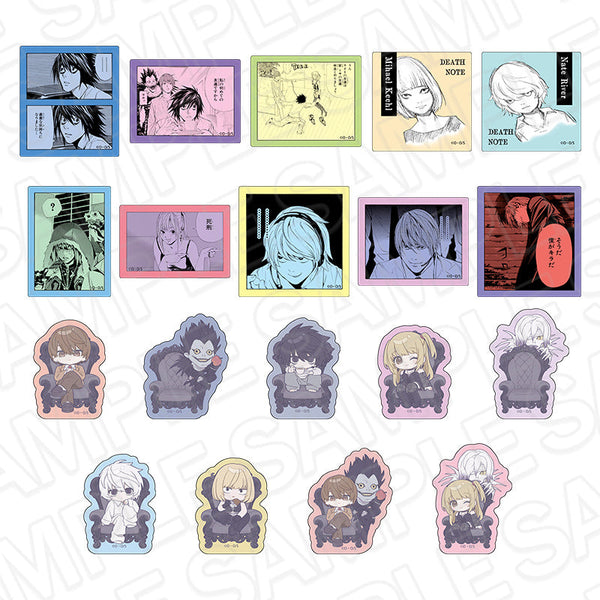 DEATH NOTE Flake Sticker Chibi ver.