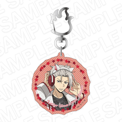 『家庭教師ヒットマンREBORN!』ホログラムキーホルダー 獄寺 隼人 匣アニマル ver.