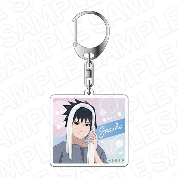 『NARUTO-ナルト- 疾風伝』アクリルキーホルダー うちはサスケ モーニング ver.