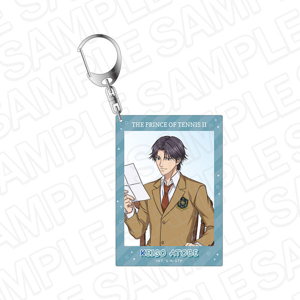 The New Prince of Tennis Photo-Style Keychain: Keigo Atobe Break Time Ver.