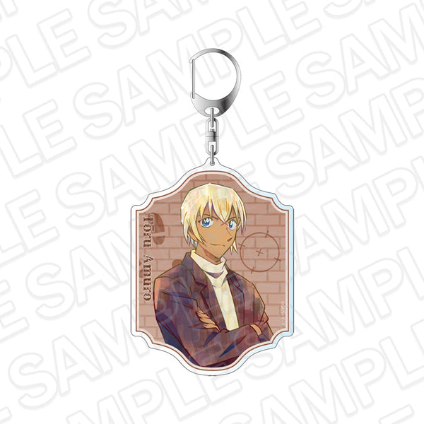Detective Conan Hologram Keyholder PALE TONE series Amuro Tooru vol.6