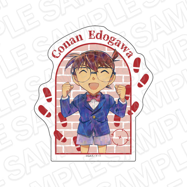 Detective Conan Die-Cut Sticker PALE TONE series Edogawa Conan vol.6