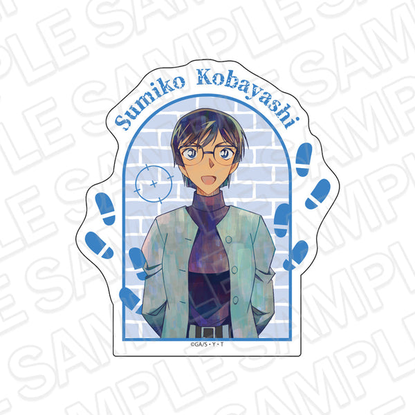 Detective Conan Die-Cut Sticker PALE TONE series Sumiko Kobayashi vol.6