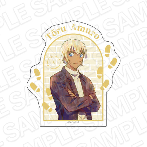 Detective Conan Die-Cut Sticker PALE TONE series Amuro Tooru vol.6