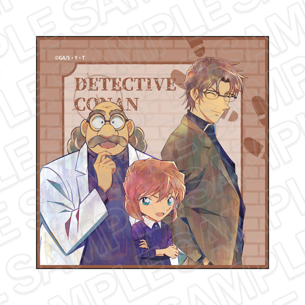 Detective Conan Mini Towel PALE TONE series Dr. Agasa & Ai Haibara & Subaru Okiya vol.6