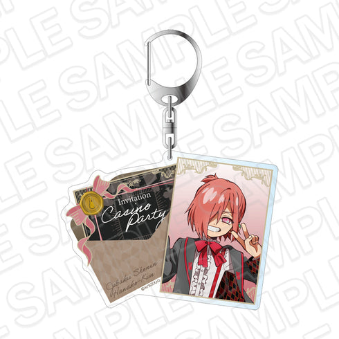 『地縛少年花子くん2』アクリルキーホルダー ミツバ カジノ ver.