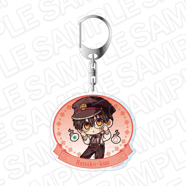 『地縛少年花子くん2』ホログラムキーホルダー 花子くん 眼鏡 デフォルメ ver.