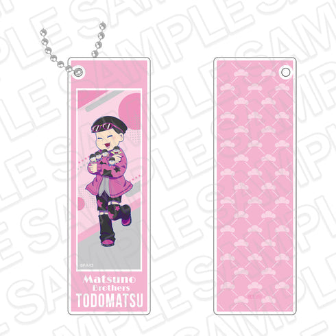 『おそ松さん』フォトグレイキーホルダー トド松 ぬいと一緒 ver.