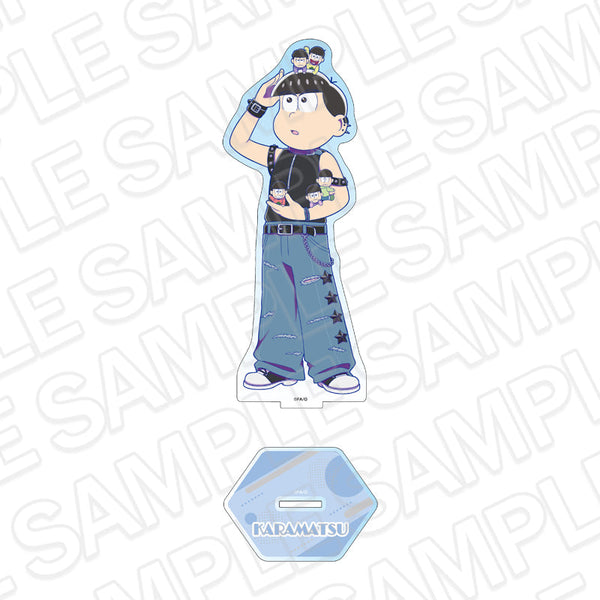 『おそ松さん』デカアクリルスタンド カラ松 ぬいと一緒 ver.