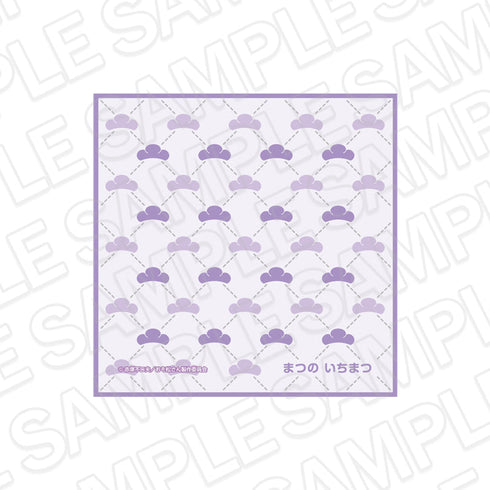 『おそ松さん』おなまえミニタオル 一松 ぬいと一緒 ver.