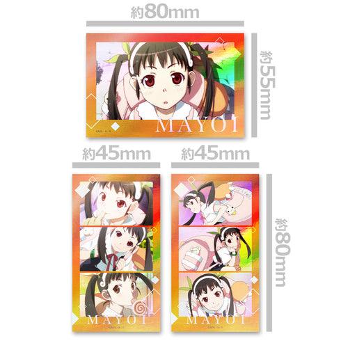 『<物語>シリーズ』サムネイルキラステッカーセット 八九寺真宵