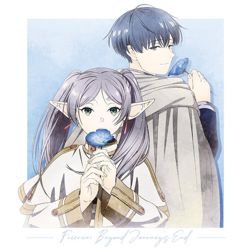 『Funeral of Freiren』Ribbed Long Sleeve T-Shirt Freiren & Himmel