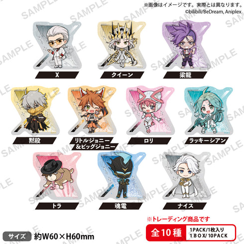 『TO BE HERO X』トレーディングダイカットステッカー【BOX】