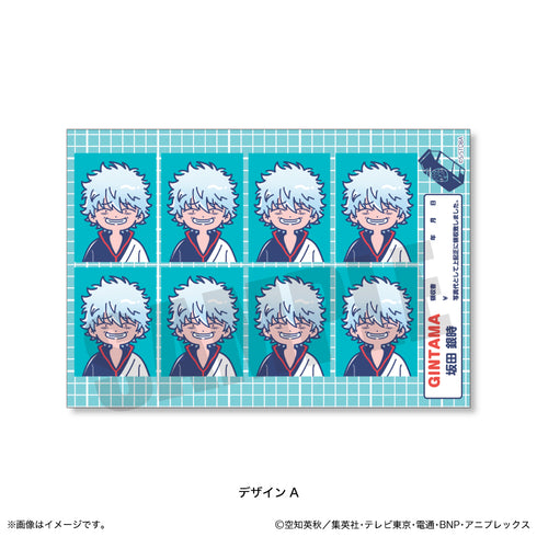 『銀魂』証明写真風ステッカー A 坂田銀時