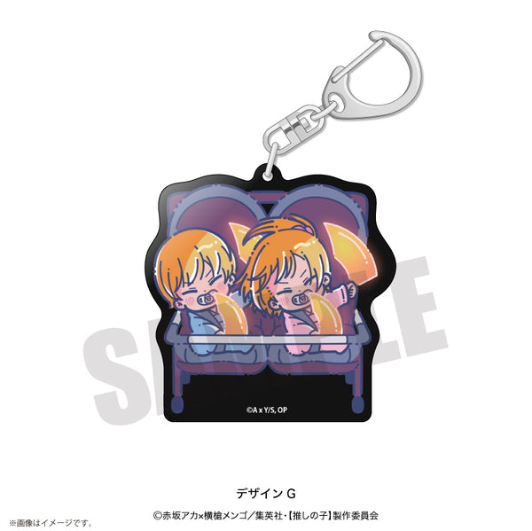 『【推しの子】』れとぽぷ アクリルキーホルダー G アクア&ルビー