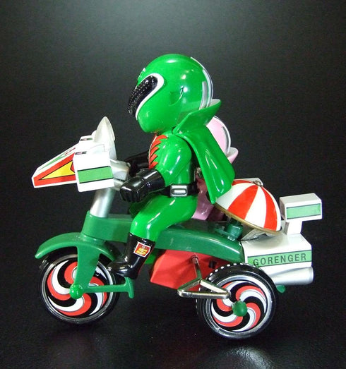 『ゴレンジャー』EX三輪車 ミドレンジャー+モモレンジャー Bタイプ