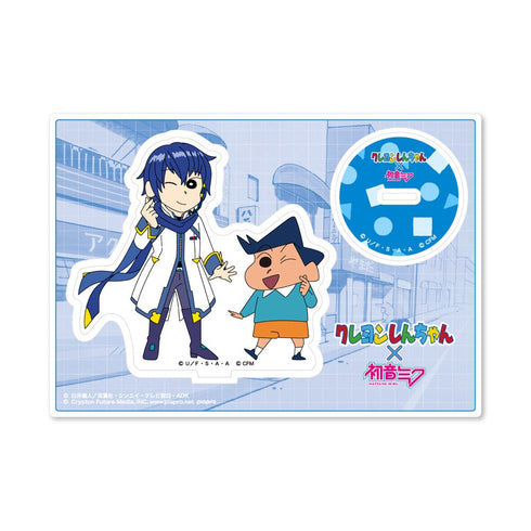 『クレヨンしんちゃん×初音ミク』アクリルスタンド KAITOと風間くん