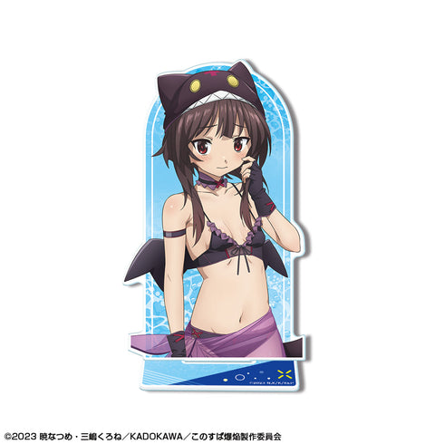 『この素晴らしい世界に爆焔を!』アクリルスタンド デザイン04(めぐみん/ちょむすけ風水着Ver./B)【描き下ろし】【202601再販】