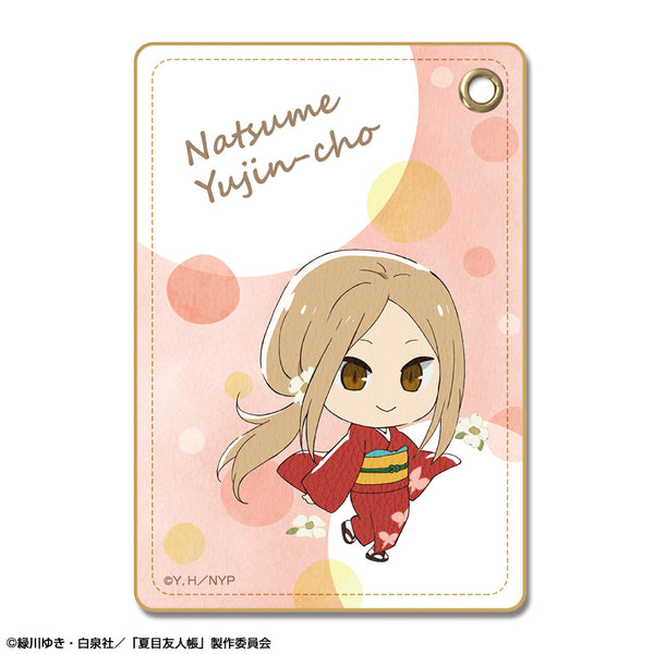 『夏目友人帳』レザーパスケース Ver.3 デザイン04(夏目レイコ)【202602再販】