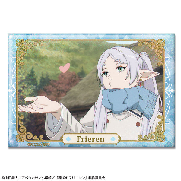 『葬送のフリーレン』ホログラム缶バッジ Ver.2 デザイン06(フリーレン/F)【202602再販】