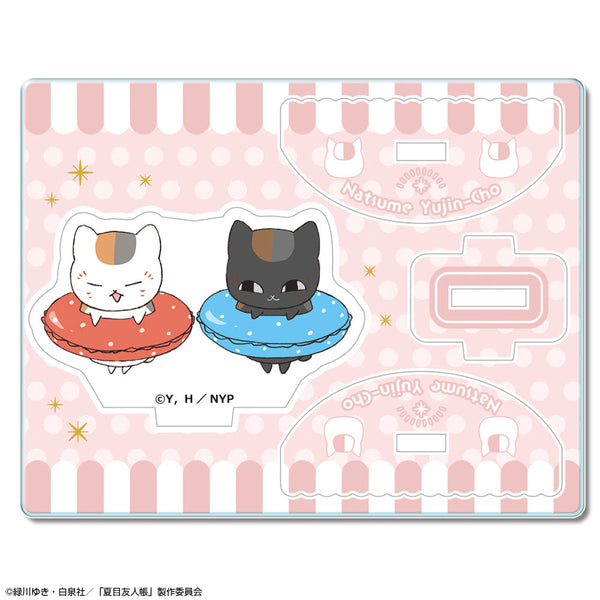 『夏目友人帳』ゆらっとアクリルフィギュア Ver.2 デザイン05(ニャンコ先生&黒ニャンコ)【202602再販】