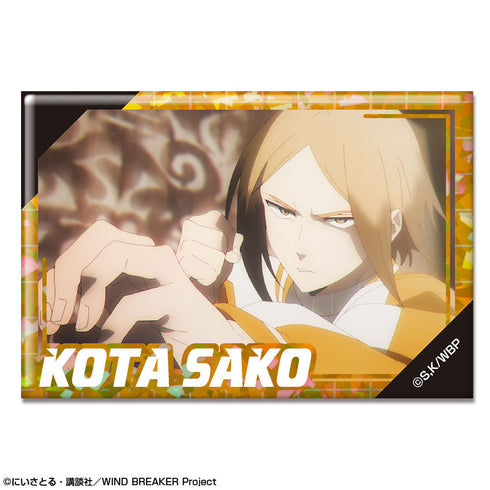 『WIND BREAKER』ホログラム缶バッジ デザイン28(佐狐浩太)【202602再販】