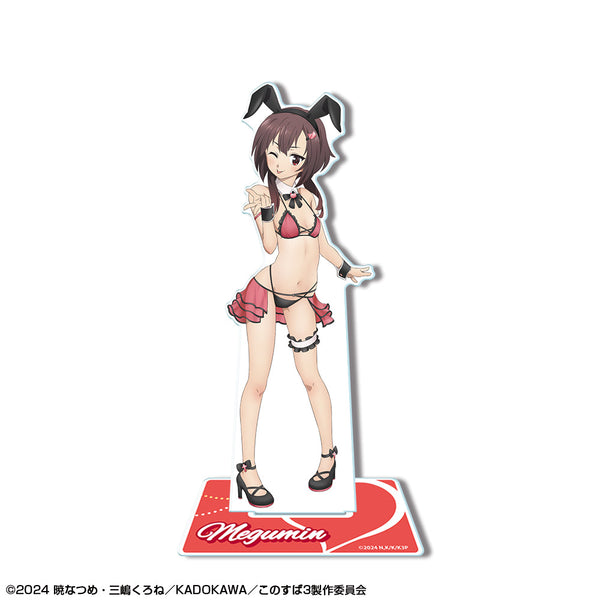『この素晴らしい世界に祝福を!8』この素晴らしい世界に祝福を!3 アクリルスタンド デザイン02(めぐみん/バニー風水着ver.)【描き下ろし】【202601再販】