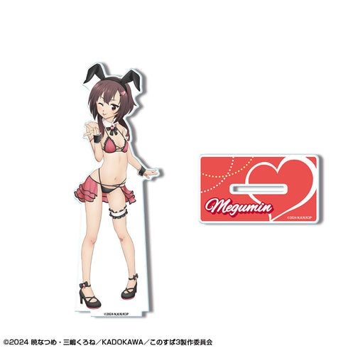『この素晴らしい世界に祝福を!8』この素晴らしい世界に祝福を!3 アクリルスタンド デザイン02(めぐみん/バニー風水着ver.)【描き下ろし】【202601再販】