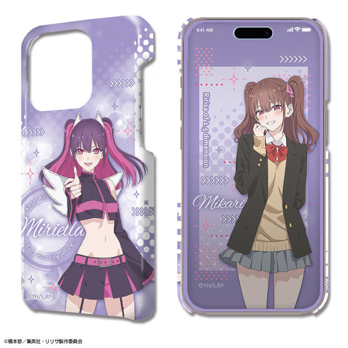 『2.5-Dimensional Temptation』Desja Jacket iPhone 14 Pro Case & Protective Sheet Design 02 (Mika Tachibana/Mierella Angel Airborne Corps)