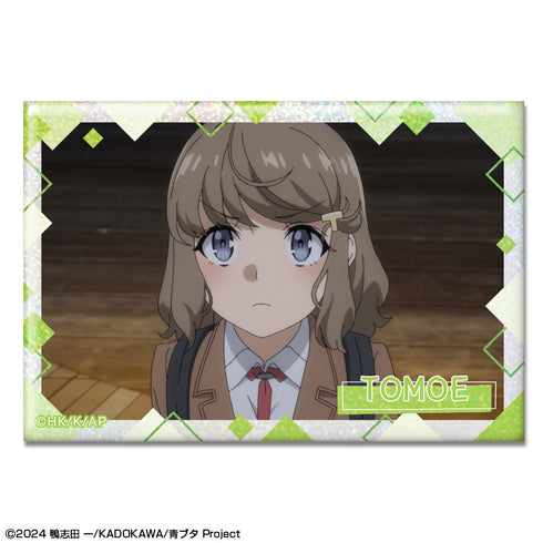 『青春ブタ野郎はサンタクロースの夢を見ない』ホログラム缶バッジ デザイン12(古賀朋絵)【202601再販】